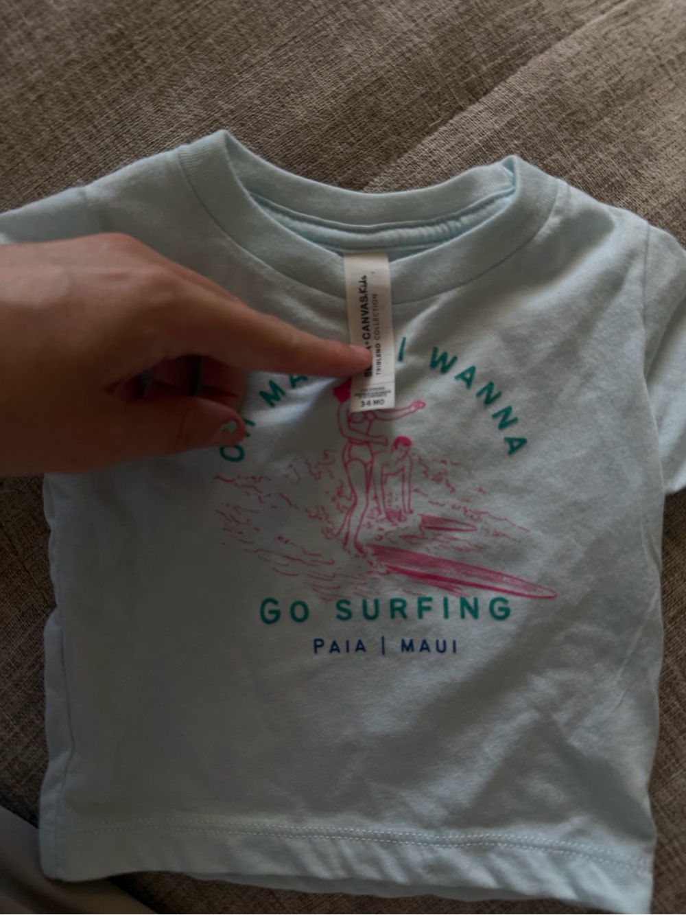 BABY MAUI TEE SHIRT - Picture 6 of 6